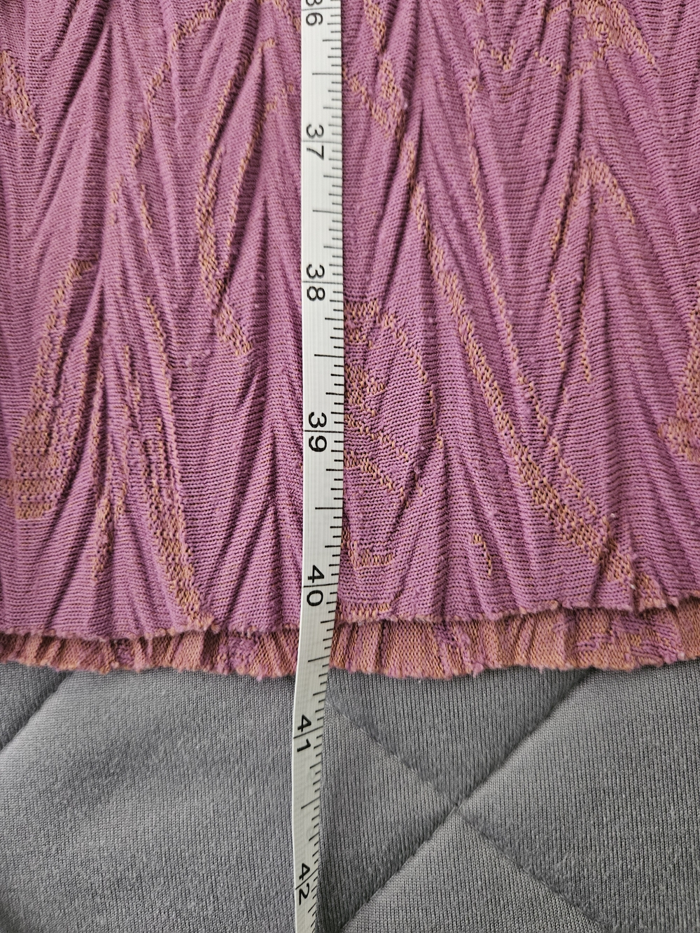 Zara Purple Long Sleeve Knit Midi Dress Size S Contemporary Casual Minimalist - Picture 7 of 9